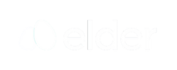 Elder logo white