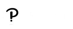 Pearson logo white