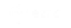 Ezra logo white