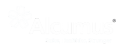 Alcumus logo white