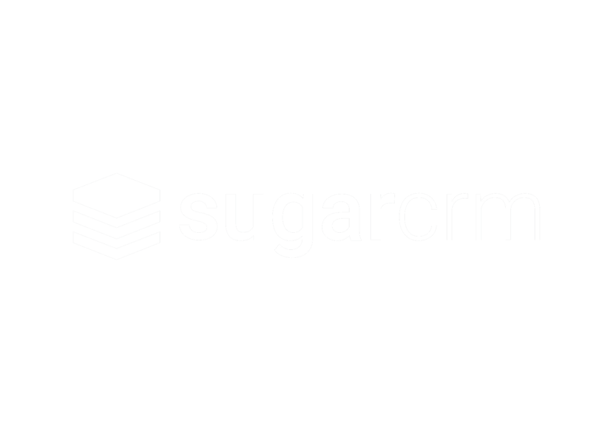 SugarCRM logo white